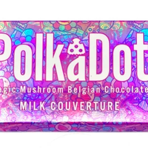Polka Dot Mushroom Chocolate - Milk Couverture