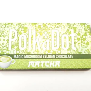 Polka Dot Shroom Bar - Matcha