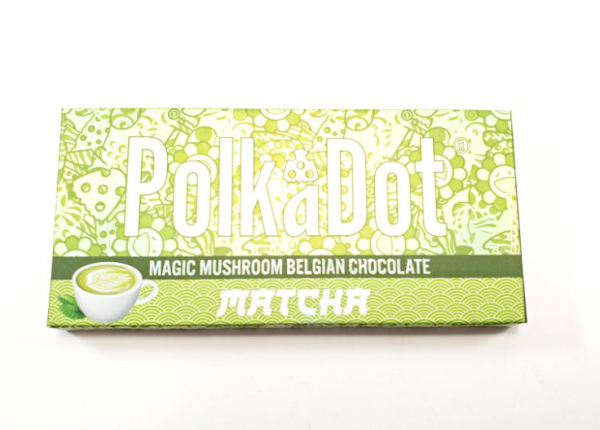 Polka Dot Shroom Bar - Matcha