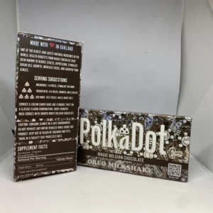 Polka Dot Shroom Bars - Oreo Milk Shake