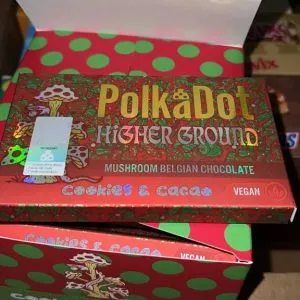 Polkadot Cookies & Cacao Chocolate Bar